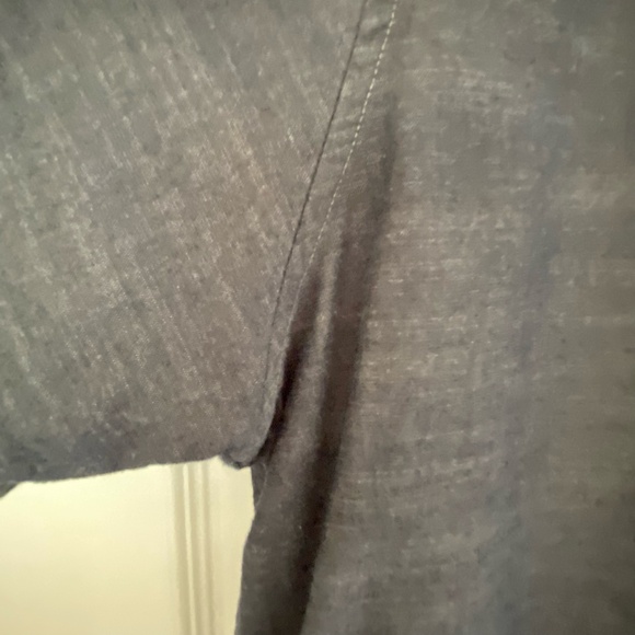 Eddie Bauer Mens Cotton Classic Fit Blue Casual Vacation Button Up Shirt-Sz-2XL - Picture 5 of 15